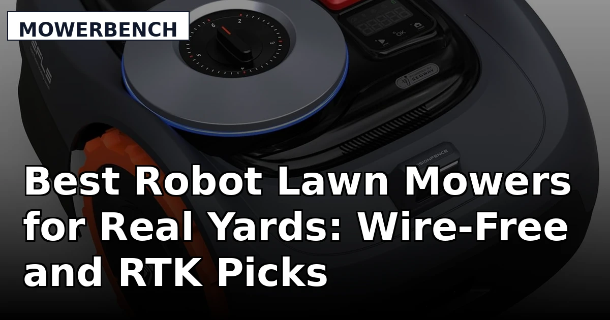 Best Robot Lawn Mowers for Real Yards: Wire-Free and RTK Picks