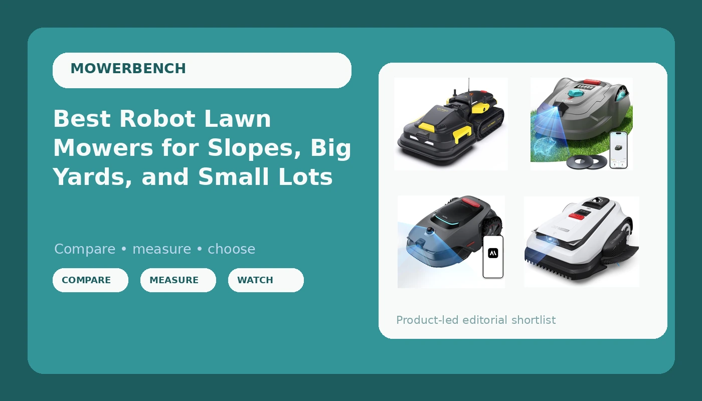 Best Robot Lawn Mowers for Slopes, Big Yards, and Small Lots
