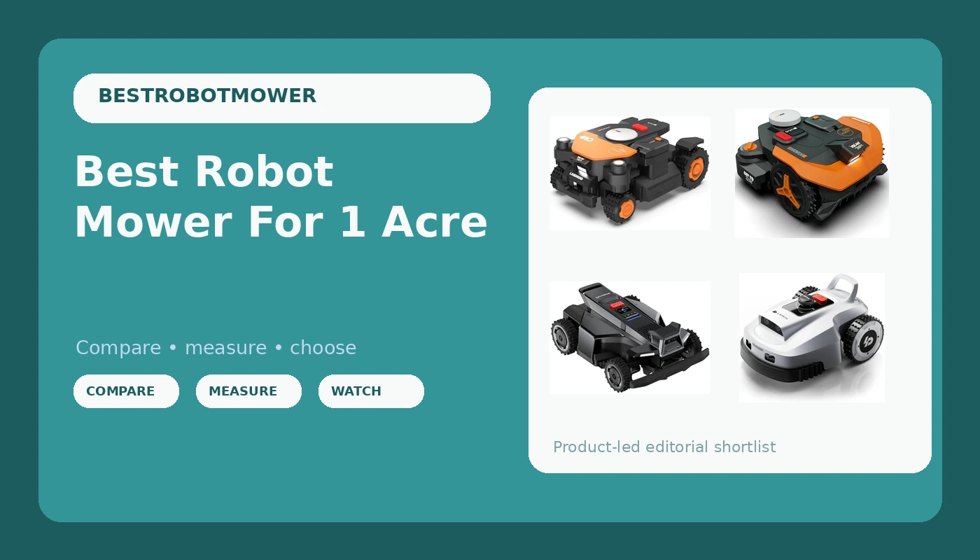 Best Robot Mower For 1 Acre - MowerBench review with measurements and honest opinion