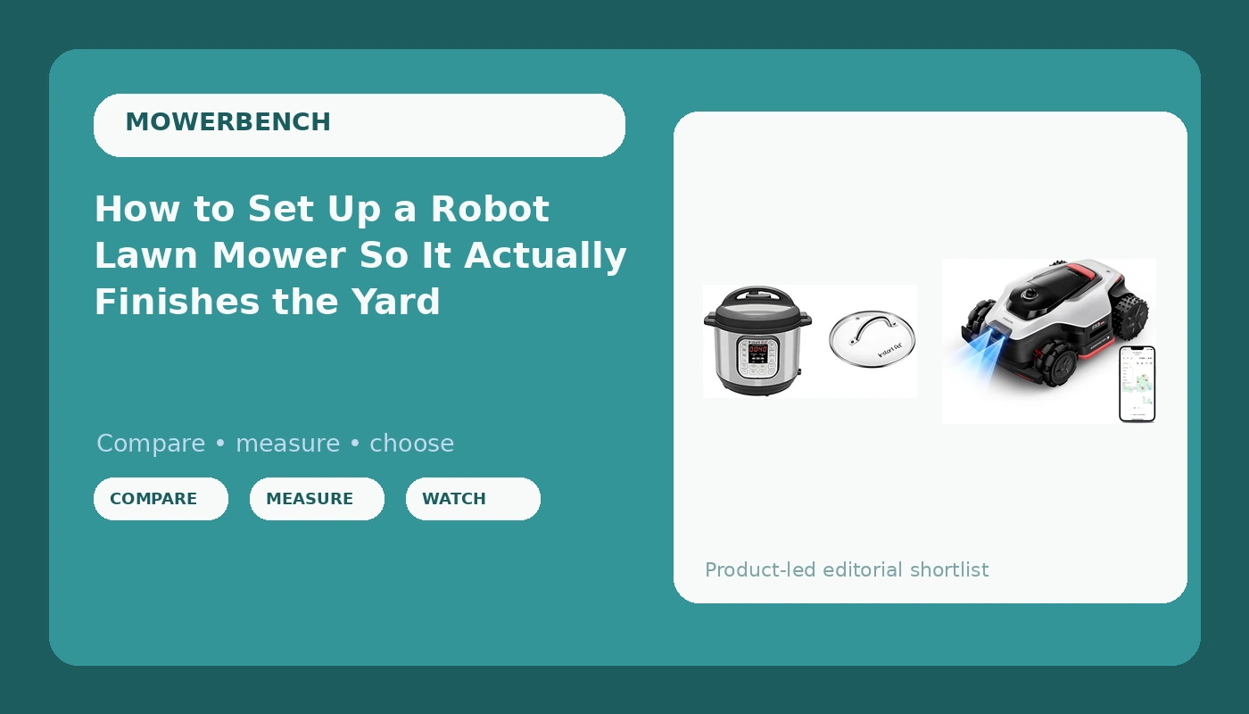 How to Set Up a Robot Lawn Mower So It Actually Finishes the Yard