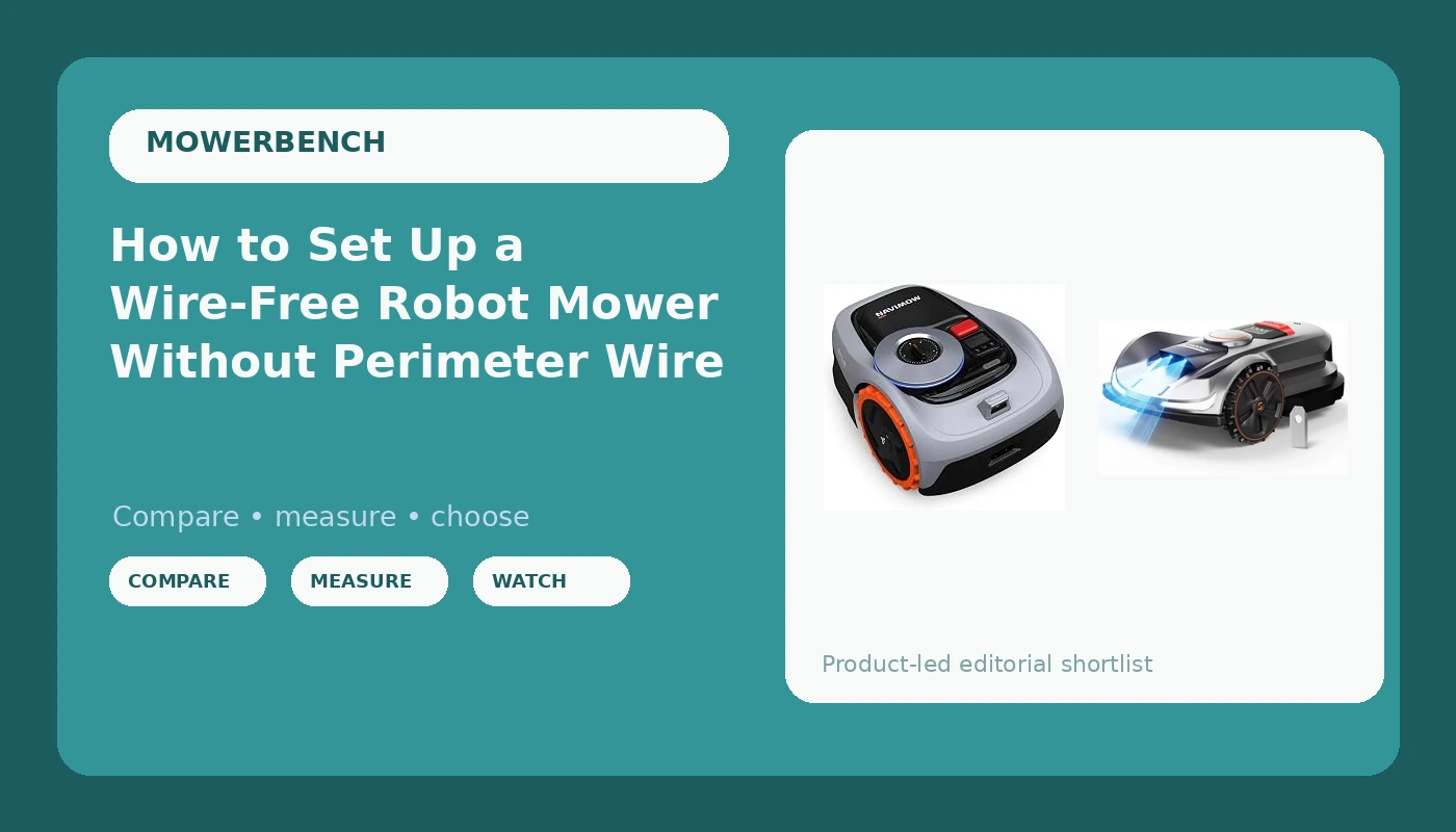 How to Set Up a Wire-Free Robot Mower Without Perimeter Wire