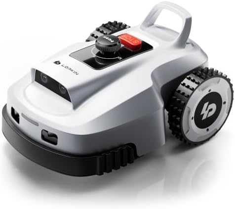 L2500-NEO Robot Lawn Mower for 0.9 Acres, NetRTK + AI Vision Lawnmower Robot, Wi-Fi HaLow Connectivity, No Boundary Wire, AI Obstacle Avoidance, App Control, 60dB Quiet, Multi-Zone Management