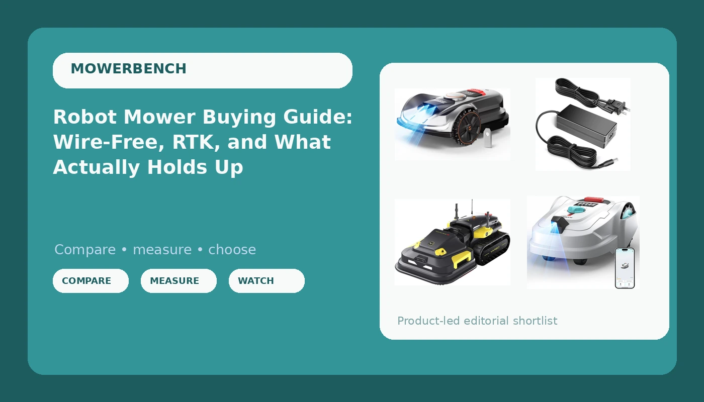 Robot Mower Buying Guide: Wire-Free, RTK, and What Actually Holds Up