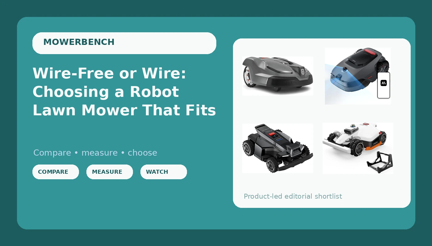 Wire-Free or Wire: Choosing a Robot Lawn Mower That Fits