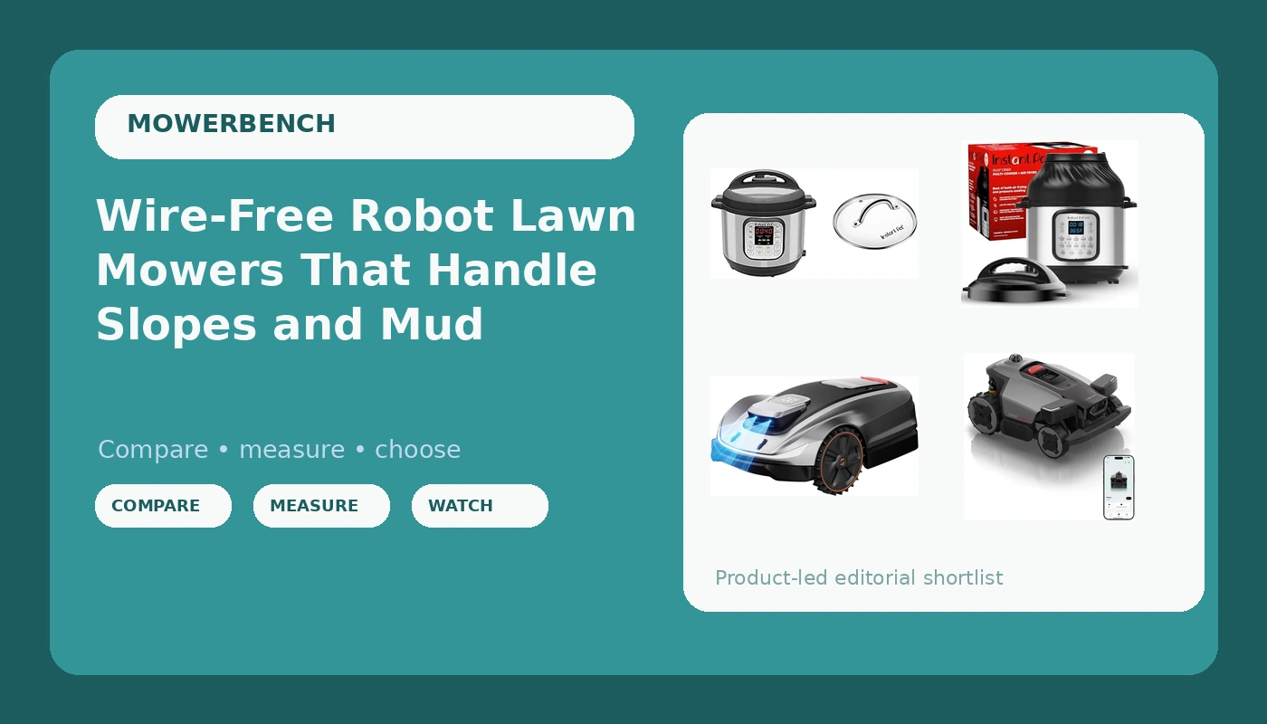 Wire-Free Robot Lawn Mowers That Handle Slopes and Mud